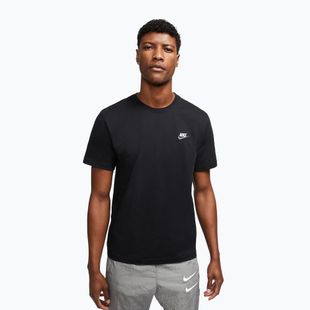 T-shirt uomo Nike Sportswear Club black/white/dark grey