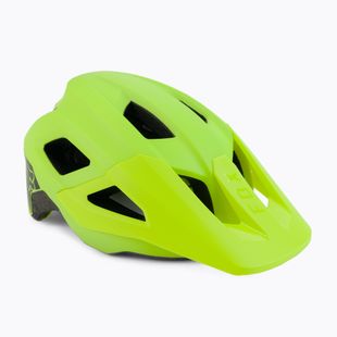 Fox Racing Mainframe Trvrs casco da bici giallo