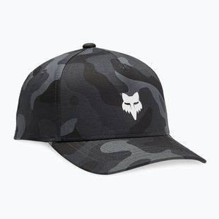 Cappello da baseball Fox Racing Camo 110 Sb Jr nero mimetico per bambini