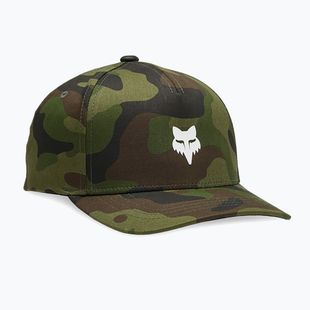 Cappellino con visiera da bambino Fox Racing Camo 110 Sb Jr green camo