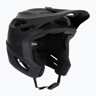 Casco da bicicletta Fox Racing Dropframe Pro nero opaco