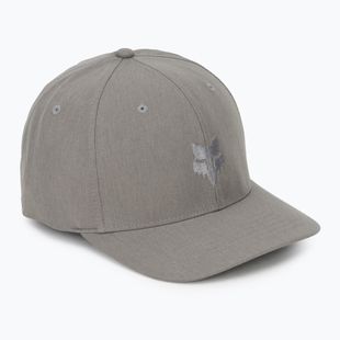 Cappellino da uomo Fox Racing Fox Head Select Flexfit steel grey