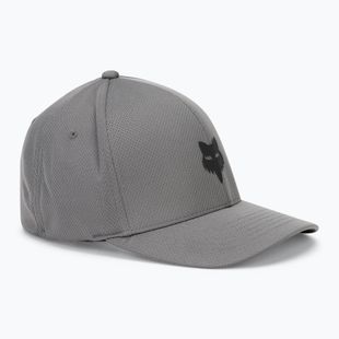 Cappello Fox Racing Fox Head Tech Flexfit da uomo grigio acciaio