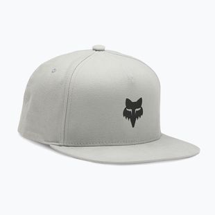 Cappello Fox Racing Fox Head Snapback da uomo grigio acciaio