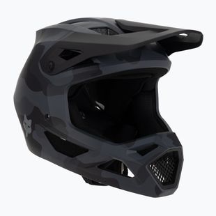 Fox Racing Rampage Camo casco da bici nero camo