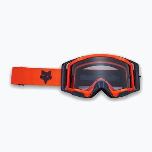 Occhiali da ciclismo Fox Racing Airspace Core fluorescent orange/smoke