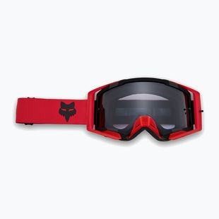 Occhiali da ciclismo Fox Racing Airspace Core fluorescent red/smoke