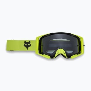 Occhiali da ciclismo Fox Racing Airspace Core fluorescent yellow/smoke