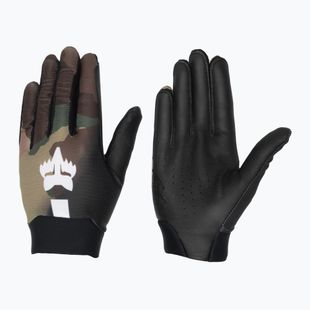 Guanti da ciclismo da uomo Fox Racing Flexair GM verde camo