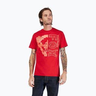 Maglietta Fox Racing Image Skull cardinal da uomo