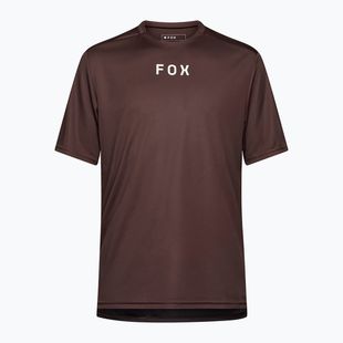 Fox Racing Ranger Wordmark maglia ciclismo uomo marrone cacao