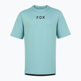 Fox Racing Ranger Wordmark maglia ciclismo uomo lavaggio vintage blu