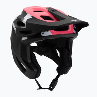 Casco da bici Fox Racing Dropframe Pro Digi Image bianco/nero