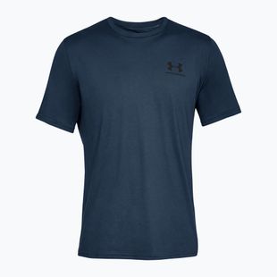 Maglietta da uomo Under Armour Sportstyle Left Chest academy/black