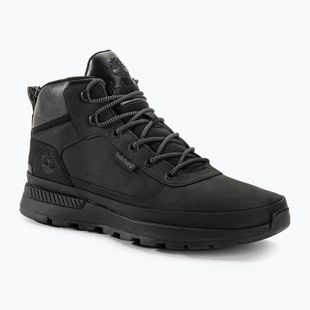 Uomo Timberland Field Trekker Mid stivali da trekking in nabuk nero