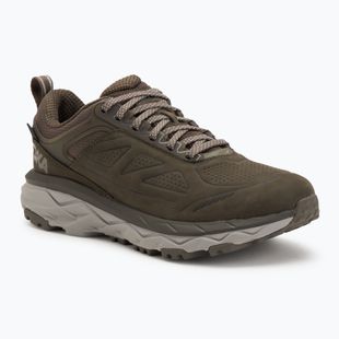 Scarpe da corsa da donna HOKA Challenger Low GTX major marrone/ecopelle