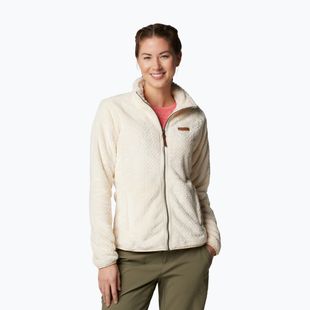 Felpa da donna Columbia Fire Side II Sherpa Full Zip chalk