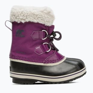 Sorel Yoot Pac Nylon Wp, iris selvatico/prugna scuro, stivali da neve per bambini
