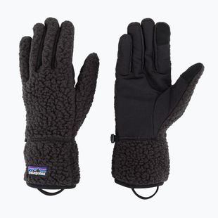 Guanti da trekking da donna Patagonia Retro Pile Fleece nero