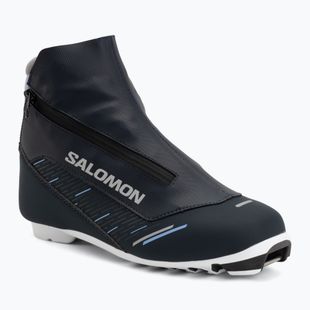 Scarponi da sci di fondo da donna Salomon RC8 Vitane Prolink nero/blu