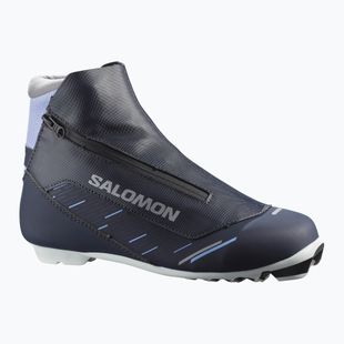 Scarponi da sci di fondo da donna Salomon RC8 Vitane Prolink nero/blu