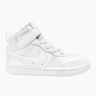 Scarpe per bambini Nike Court Borough Mid 2 white/white/white