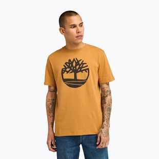 Camicia da uomo Timberland Kennebec Tree Logo per stivali di grano