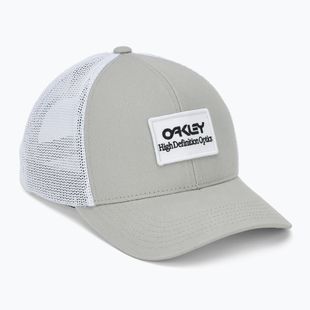 Berretto da baseball da uomo Oakley B1B Hdo Patch Trucker stone gray