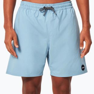 Pantaloncini da bagno Oakley Oneblock 18" stonewash blue da uomo