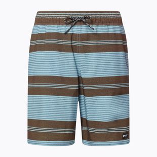 Pantaloncini da bagno Oakley Marlin RC 20" a righe in caraffa da uomo
