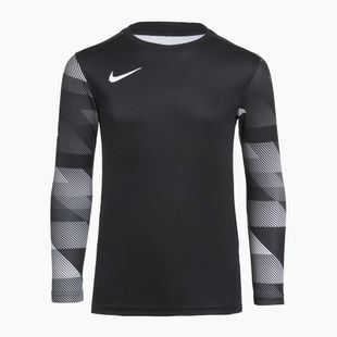 Felpa da calcio Nike Dri-Fit Park IV Goalkeeper nero/bianco da bambino