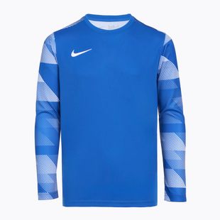 Felpa da calcio Nike Dri-Fit Park IV Goalkeeper bambino blu royal/bianco