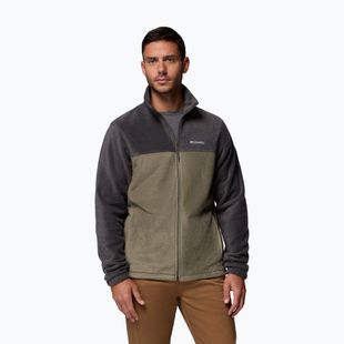 Pile da uomo Columbia Steens Mountain Full Zip 2.0 shark stone/green