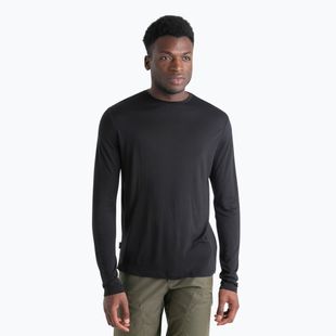 Icebreaker trekking uomo manica lunga Merino 125 Cool-Lite Sphere III LS Tee nero