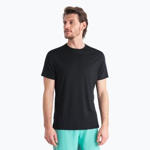 Uomo Icebreaker Merino 125 Cool-Lite Sphere III SS Tee nero