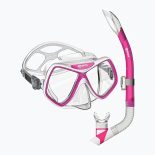 Set da snorkeling Mares Ridley pink/white/clear
