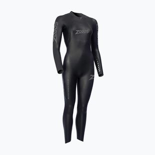 Muta da nuoto da donna Zoggs Black Marlin Tri 5/3/1,5 mm black/silver