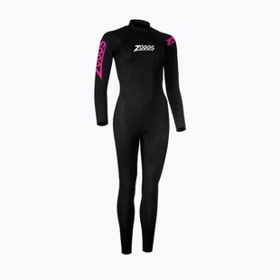 Schiuma da nuoto da donna Zoggs Ow Multix Vl 2,5 mm nero/rosa