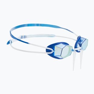 Occhialini da nuoto Zoggs Diamond Titanium blu/bianco/oro specchiante