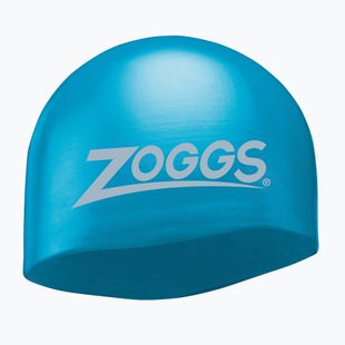 Zoggs Ows Silicone Mid cuffia da nuoto blu chiaro