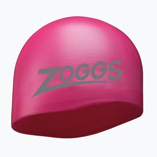 Zoggs Ows Silicone Mid cuffia da nuoto rosa