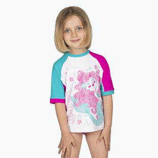 Mares Rashguard Shield Kid magenta maglia da bagno per bambini