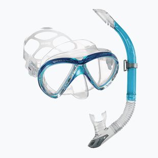 Set da snorkeling Mares Marea reflex aqua/clear