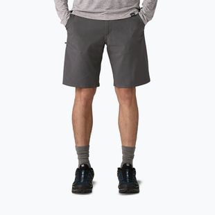 Pantaloncini Patagonia Terravia Trail 10" da uomo, grigio forgia