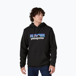 Patagonia P-6 Felpa con logo Uprisal nero