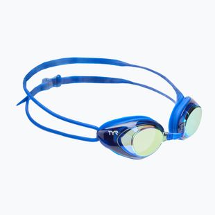 Occhiali da nuoto TYR Blackhawk Racing Mirrored oro/ royal