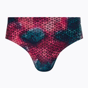 Slip da bagno TYR Starhex Racer uomo rosso/multi