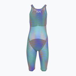 Costume da bagno intero da donna TYR Avictor Luminins Closed Back elec lime