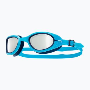Occhiali da nuoto TYR Special Ops 2.0 Specchio argento/blu