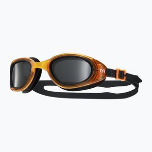 Occhiali da nuoto TYR Special Ops 2.0 Polarised Non-Mirrored fumo/arancio